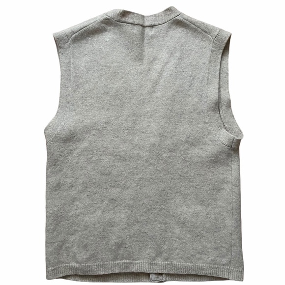 Retreat Men’s Lambswool Front Button Vest Small - Picture 5 of 7